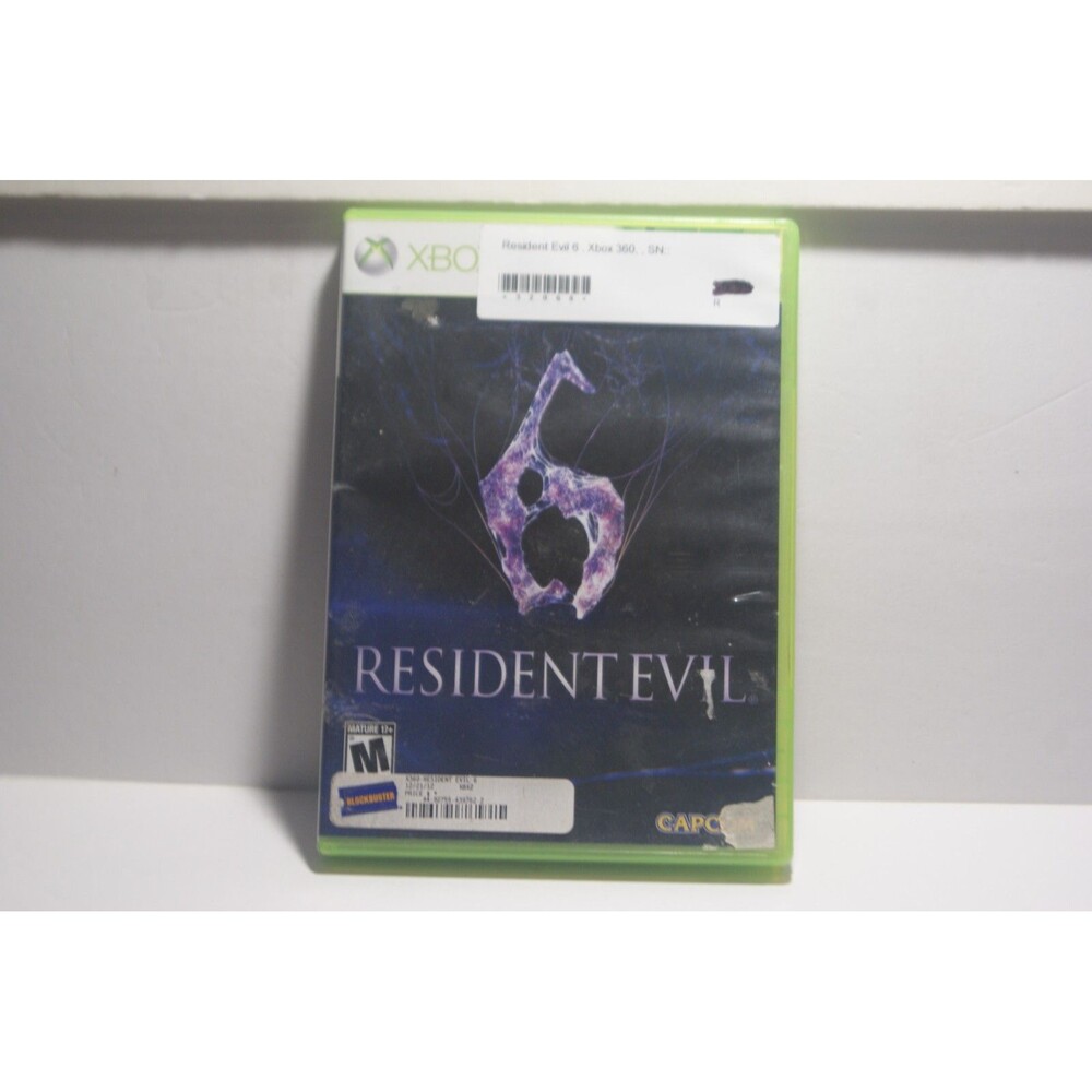 Resident Evil Xbox360 2012 Zombie Outbreak Shooter Fun 2 Disc Set
